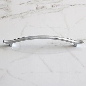 Merve (160 Mm - 16 Cm) Krom Renk Metal Kulp Çekmece Mobilya Mutfak Dolap Kulpları Dolabı Kulbu Kulpu