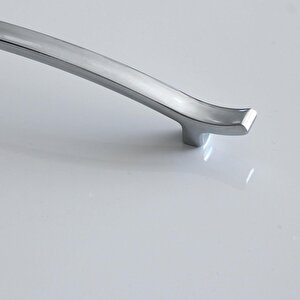 Merve (160 Mm - 16 Cm) Krom Renk Metal Kulp Çekmece Mobilya Mutfak Dolap Kulpları Dolabı Kulbu Kulpu