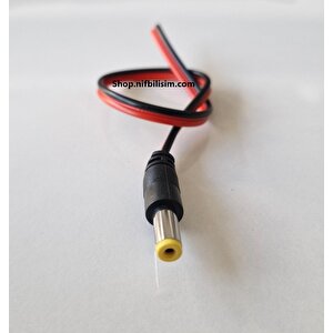 1. Sınıf 12 Volt Power Jack Kamera Enerji Soketi Cctv Enerji Kablosu 100 Adet