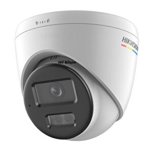 Hikvision Ds-2cd1327g2-luf 2mp 2.8mm Sabit Lens Dahili Sesli H.265+ Colorvu Ip Dome Kamera