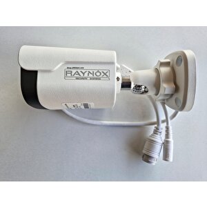 Nif Bilişim Raynox Rx-6547d 5mp 3.6mm Sabit Lens Dahili Sesli Gece Renkli Metal Ir Bullet Ip Kamera