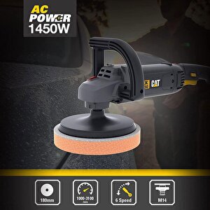 Cat Dx3030 1450watt 180mm Devir Ayarlı Profesyonel Polisaj Makinesi