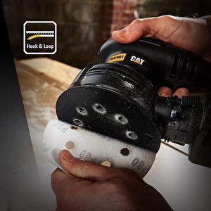 Cat Dx461 400watt 125mm Devir Ayarlı Profesyonel Eksantrik Zımpara