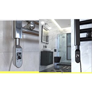 Di̇gi̇su 400x800 Si̇yah Elektri̇kli̇-di̇gi̇tal Termostatli Havlupan