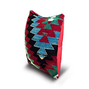 Vintage Kilimli Yastık Kılıfı Pllwsqr1168 - 40x40