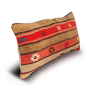 Vintage Kilimli Yastık Kılıfı Pllwrec1426 - 30x60