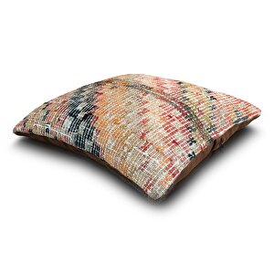 Vintage Kilimli Yastık Kılıfı Pllwsqr1081 - 40x40
