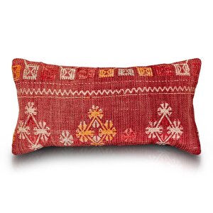 Vintage Kilimli Yastık Kılıfı Pllwrec1434 - 30x60