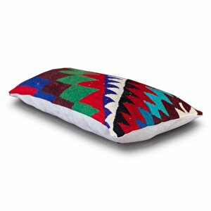 Vintage Kilimli Yastık Kılıfı Pllwrec1407 - 30x60