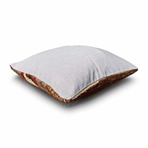 Vintage Kilimli Yastık Kılıfı Pllwsqr2503 - 40x40