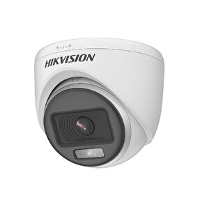 Hikvision Ds-2ce70df0t-pf 2mp 2.8mm Lens 1080p Colorvu Ahd Dome Kamera