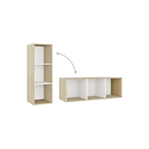 Tdesıgno Dilha -kitaplık-ofis Dolabı - Beyaz 6 Raflı 90 Cm