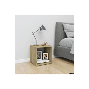 Tdesıgno Enes -kitaplık- Açık Raf - Beyaz 1 Raflı 30 Cm