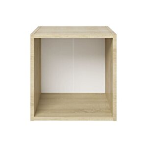Tdesıgno Enes -kitaplık- Açık Raf - Beyaz 1 Raflı 30 Cm