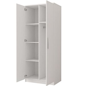 Açelya Giyinme Dolabı - Çok Amaçlı Dolap - Gardırop 80 Cm