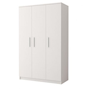 Ajda Giyinme Dolabı - Çok Amaçlı Dolap - Gardırop 120 Cm-3 Kapaklı