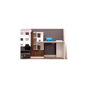 Berlin Kitaplıklı Çalışma Masası 150 Cm