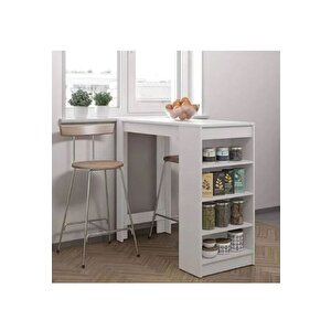 Gc Yonca Mutfak Adası - Mutfak Masası-beyaz-120 Cm