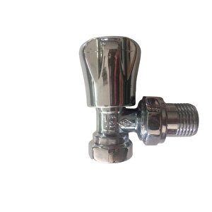 Di̇gi̇su Radyatör Köşe Vana-krom-2 Adet