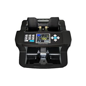 Black Mix Pro Tl,€,$,£,chf Karışık Sayım Özellikli Profesyonel Para Sayma Makinesi