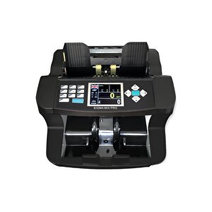 Black Mix Pro Tl,€,$,£,chf Karışık Sayım Özellikli Profesyonel Para Sayma Makinesi