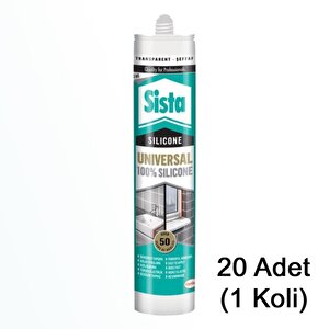 Şeffaf Silikon 280 Ml Henkel (20 Adet)