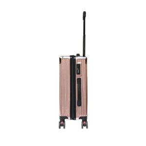 Kabin Boy %100 Polikarbon Valiz 4x2 Teker Rose 1085