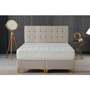 Ela İkili Baza Başlık Yatak Set Btk Concept Sti̇ll (yatak Dahi̇l)