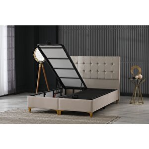 Ela İkili Baza Başlık Yatak Set Btk Concept Sti̇ll (yatak Dahi̇l)
