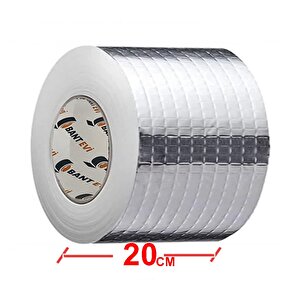Çamur Bant 20cmx150cm Geniş Su Geçirmez Yalıtım Bandı Boru Çatı Çatlak Sızdırmaz Izolasyon Bandı