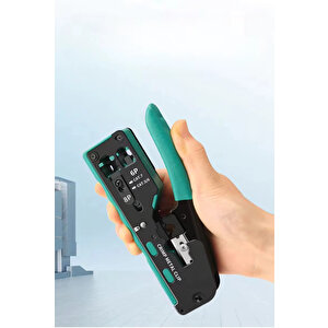 Se-3864y Cat7 Yeni Nesil Sıkma Pensesi Rg11 Rg45 Rg6 Cat5 Cat6 Cat7 Network Cat7 Pense