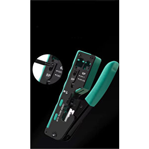 Se-3864y Cat7 Yeni Nesil Sıkma Pensesi Rg11 Rg45 Rg6 Cat5 Cat6 Cat7 Network Cat7 Pense