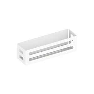 Paslanmaz Metal Banyo Rafı, Modern Banyo Rafı, Şampuan Rafı, Banyo Rafı, Banyo Düzenleyici Beyaz
