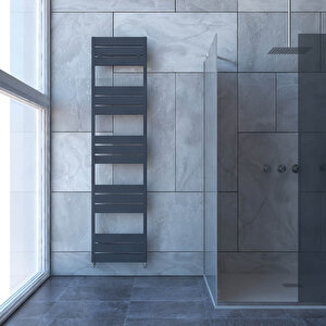 Mack Bath Alüminyum Havlupan Modern Tasarım Antrasit 203,5x50 Cm 203,5x50 cm