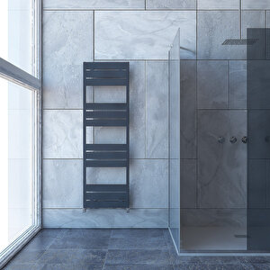 Mack Bath Alüminyum Havlupan Modern Tasarım Antrasit 70x50 Cm 70x50 cm