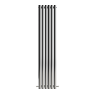 Mistral Dikey Paslanmaz Çelik Radyatör Modern Tasarım Ayna Polisaj 180x38,5 Cm 180x38,5 cm