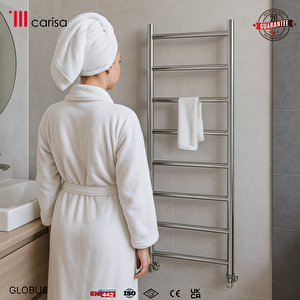 Globus Paslanmaz Çelik Havlupan Modern Tasarım Ayna Polisaj 120x50 Cm 120x50 cm