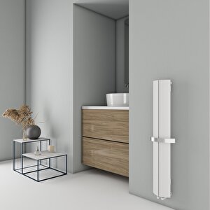 Nixie Bath Alüminyum Havlupan Modern Tasarım Beyaz 120x20,5 Cm 120x20,5 cm