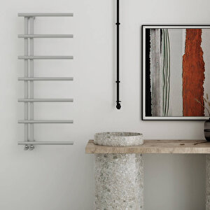 Elegans Paslanmaz Çelik Havlupan Modern Tasarım Satine 120x50 Cm 120x50 cm