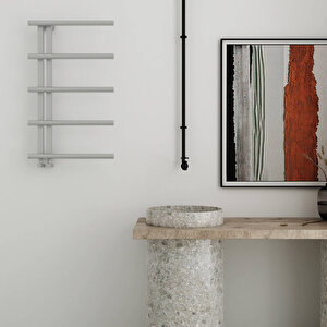 Elegans Paslanmaz Çelik Havlupan Modern Tasarım Satine 120x50 Cm 120x50 cm