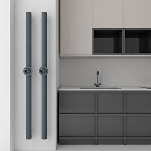 Carisa Otto Single Elektrikli Havlupan Modern Tasarım Antrasit 180x7,5 Cm