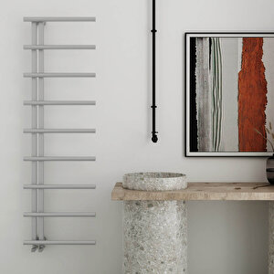 Elegans Paslanmaz Çelik Havlupan Modern Tasarım Satine 180x50 Cm 180x50 cm