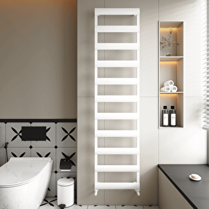 Alya Bath Alüminyum Havlupan Modern Tasarım Beyaz 192x50 Cm 192x50 cm