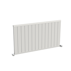 Elite Yatay Alüminyum Radyatör Modern Tasarım Beyaz 60x104,5 Cm 60x104,5 cm