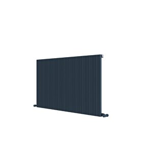Monza Yatay Alüminyum Radyatör Modern Tasarım Antrasit 60x104 Cm 60x104 cm