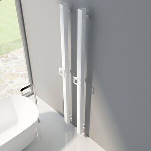 Vesta Single Elektrikli Havlupan Modern Tasarım Beyaz 180x7 Cm 180x7 cm