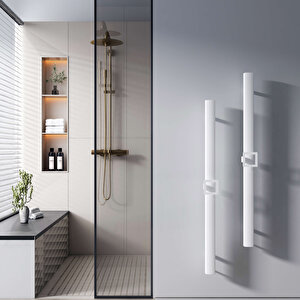 Vesta Single Elektrikli Havlupan Modern Tasarım Beyaz 180x7 Cm 180x7 cm