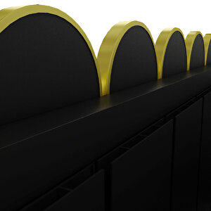 Magico Double Dikey Alüminyum Radyatör Modern Tasarım Siyah 180x49,5 Cm 180x49,5 cm