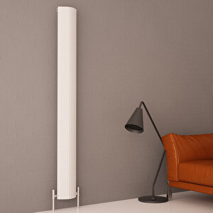 Nixie Dikey Alüminyum Radyatör Modern Tasarım Beyaz 180x41,5 Cm 180x41,5 cm