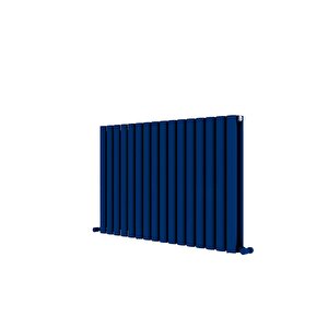 Tallis Double Yatay Yakıt Tasarruflu Premium Malzeme Alüminyum Radyatör Modern Tasarım Lacivert 60x95 Cm 60x95 cm